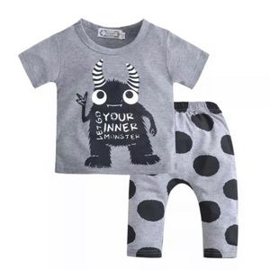 New Monster baby Pajamas